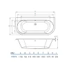 Ванна акриловая Koller Pool MIO 170х75 (1211260131)- Фото 4